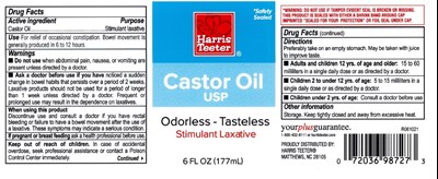 Harris Castor Oil